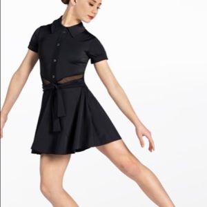 Black tap, Jazz, contemporary costume. “Bleeding love”